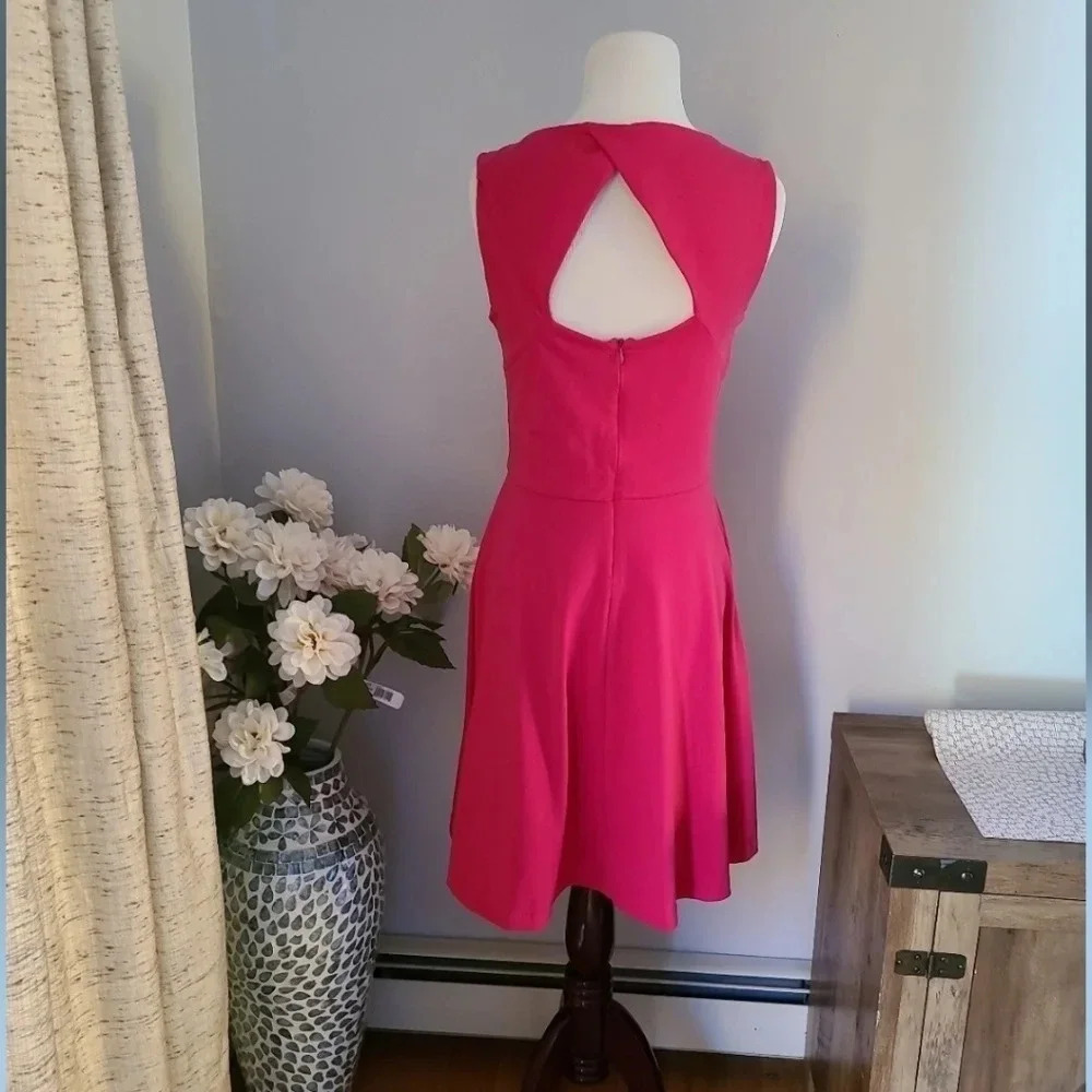 Cynthia Rowley back cut out fuschia dress - Picture 3 of 3